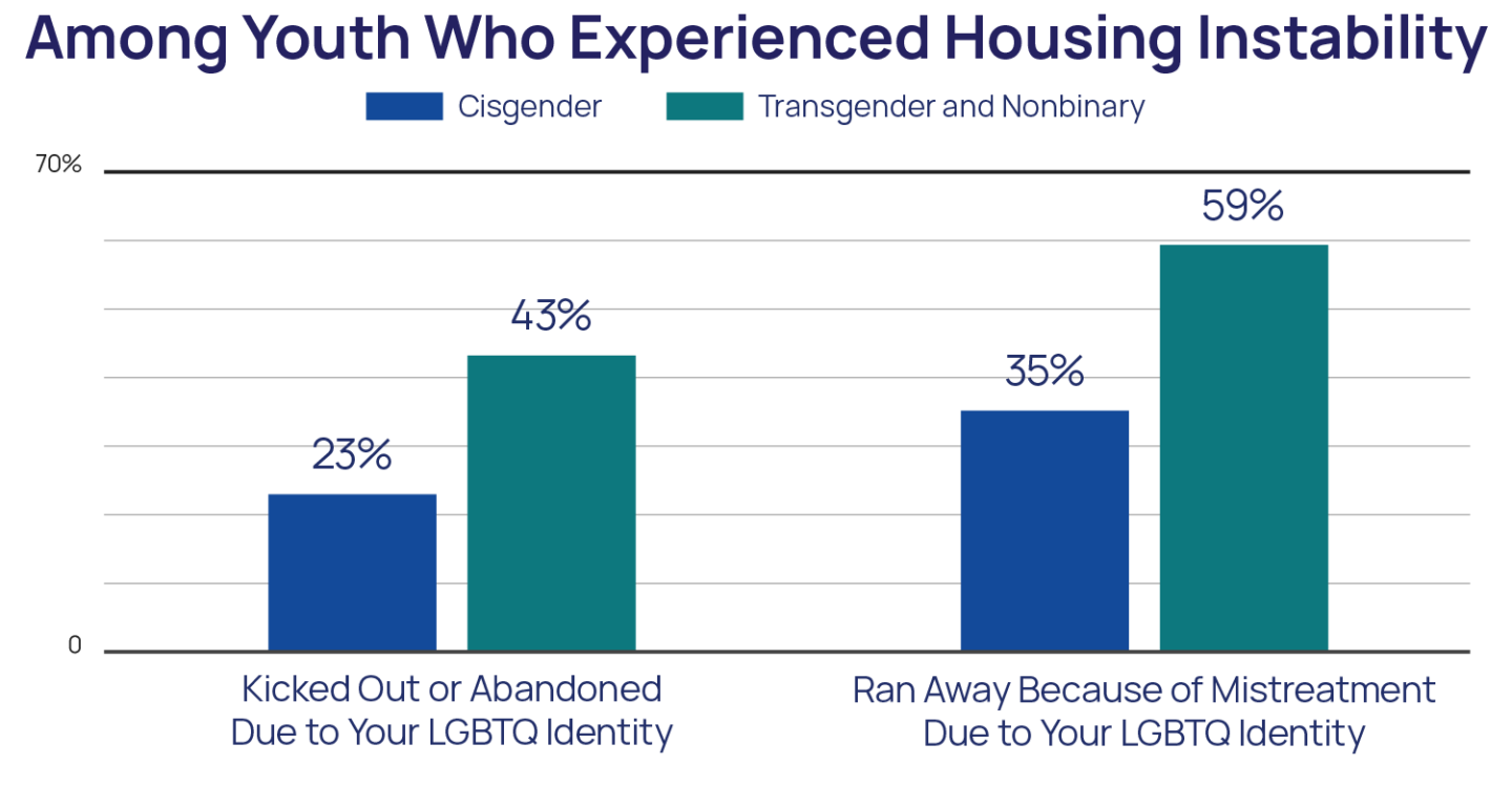 Among Youth Who Experienced Housing Instability